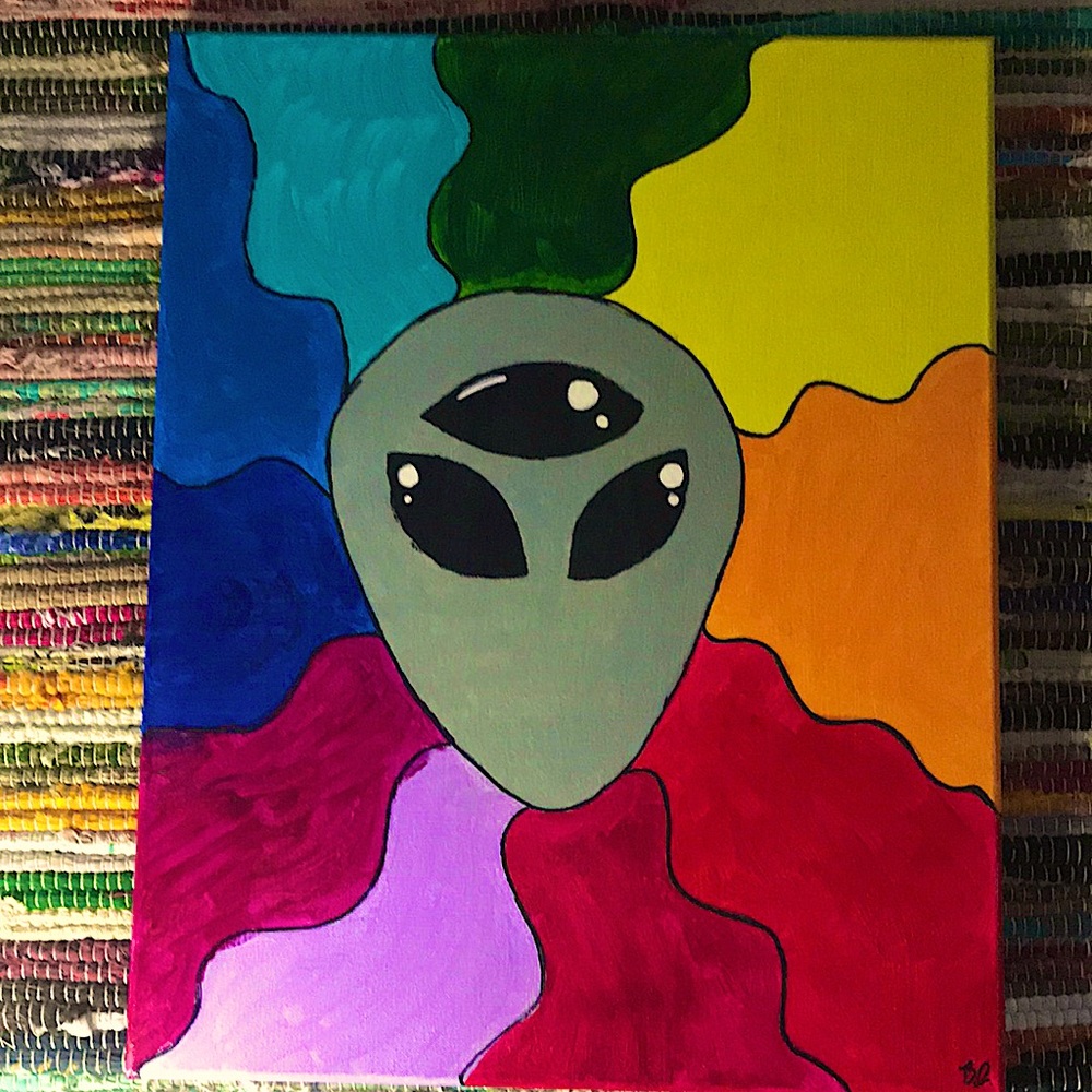 Alien painting